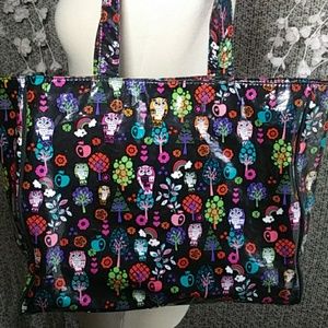 Owls & Trees Waterproof Tote